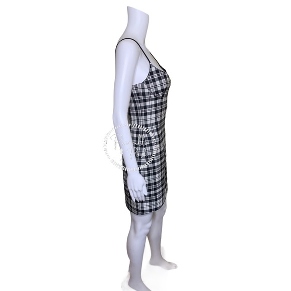 ALEXANDER WANG Tailored Mini Cami Dress Plaid - Picture 12 of 16